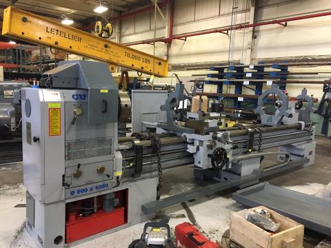 New Lathe at Decatur Industrial Electric - Decatur Industrial Electric